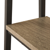 Estante de madera para almacenamiento (negro)