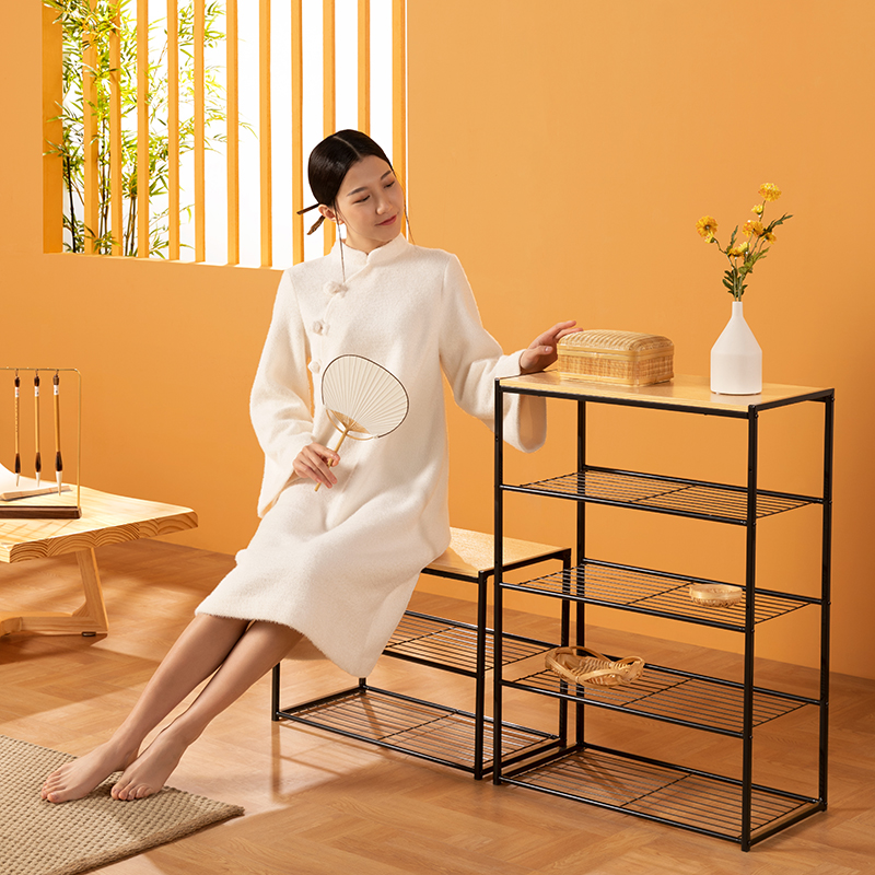 Estante para cambiar zapatos/estante de almacenamiento