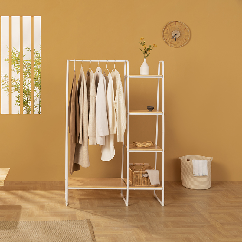 Estante de almacenamiento de tableros de madera